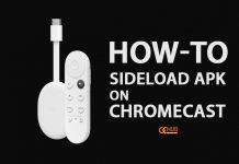 How to sideload apk on Chromecast with Google TV