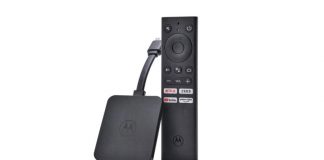 Motorola Launched 4K Android TV Stick in India