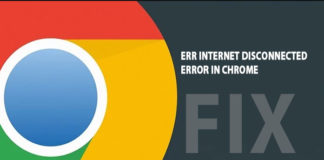 ERR-INTERNET-DISCONNECTED-Error-fix