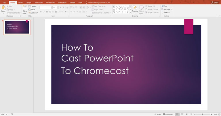 How To Cast PowerPoint to Chromecast - Hub
