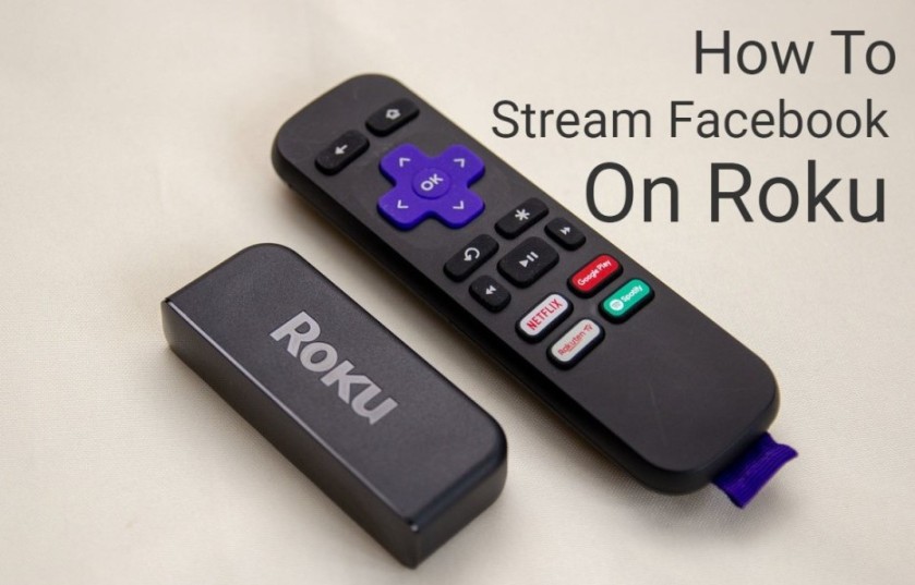 how to stream facebook on roku