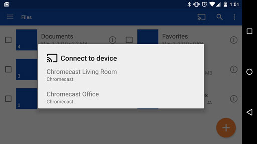 onedrive chromecast support