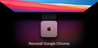 Reinstall Google Chrome on Mac
