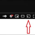 Chromecast button on Chrome video player