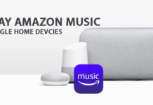 Play Amazon Music on Google HOme