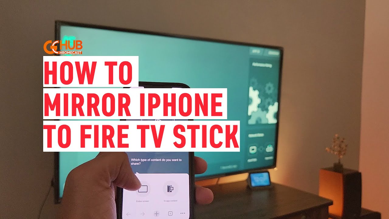 how to mirror iphone to fire tv stick in few easy steps
