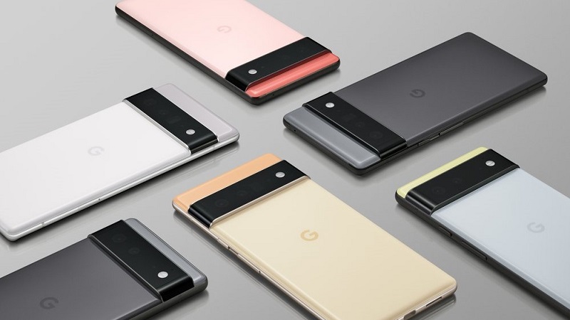 the pixel 6 and the pixel 6 pro are here