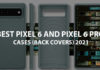 Best Pixel 6 and Pixel 6 Pro Cases (Back covers)
