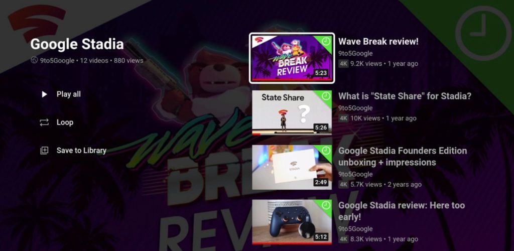 youtube app on android tv gets new interface