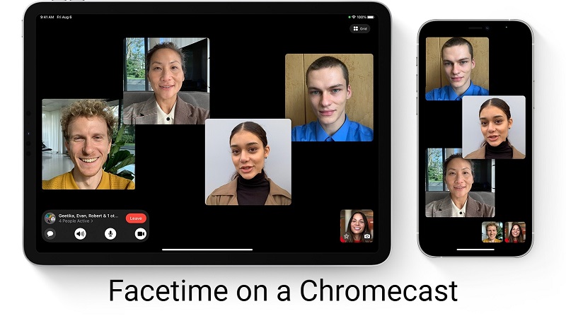How to mirror Facetime Video calls on TV using Chromecast