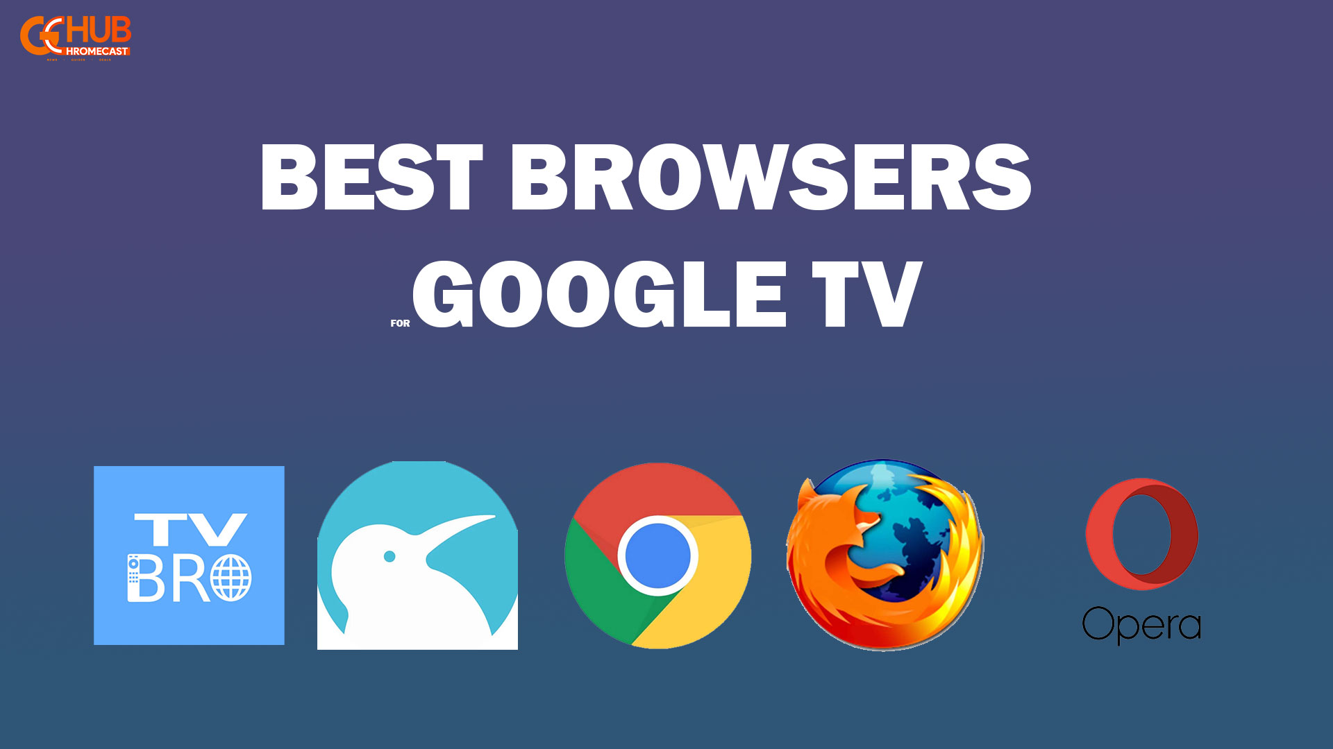 5 best browsers for google tv