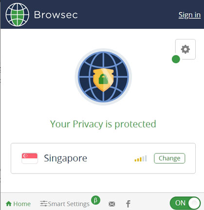 browsec VPN for Chrome
