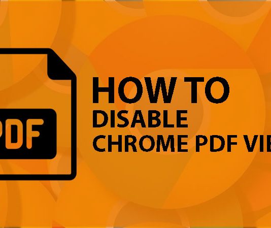 Disable Google Chrome PDF Viewer