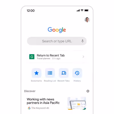 Chrome iOS update
