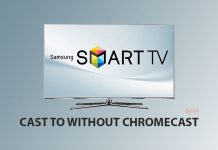 cast to Samsung TV without Chromecast