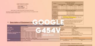 google G454V