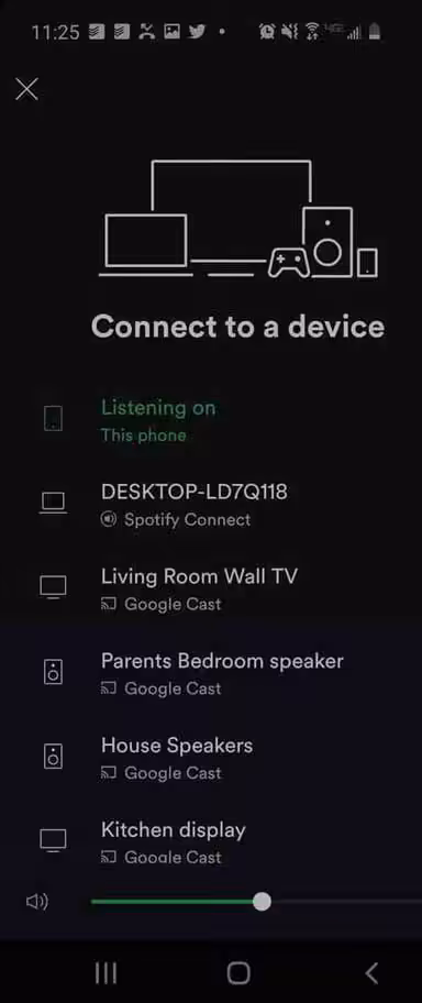 Spotify on Chromecast