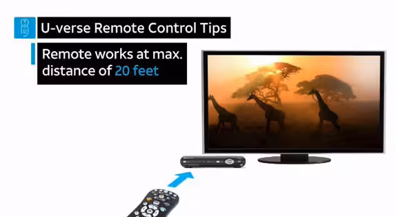 AT&T-TV-remote-distance