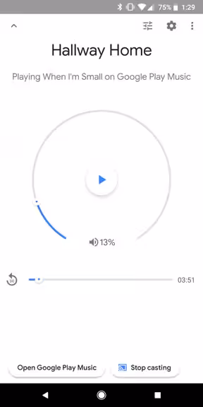 Check Volume of Chromecast device 