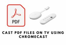 cast PDF Files on TV Using Chromecast