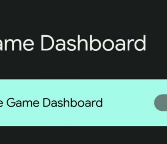 game dashboard from Google