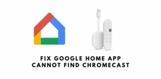 Fix Google Home App cannot find Chromecast