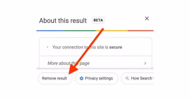 Google results about You feature