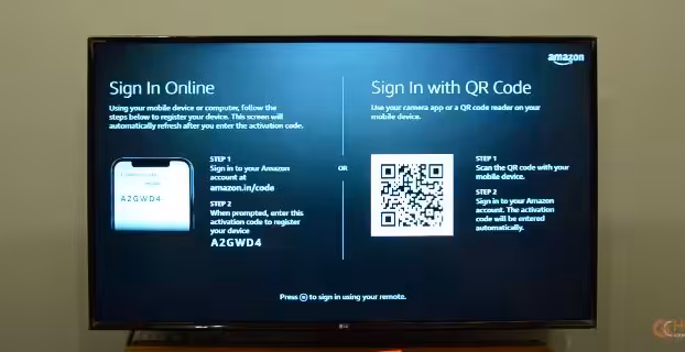 Login to the Amazon Account