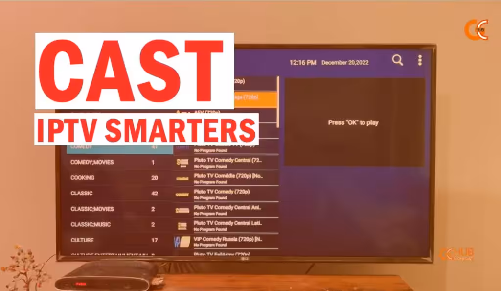 How to Chromecast IPTV Smarters Player App to TV?