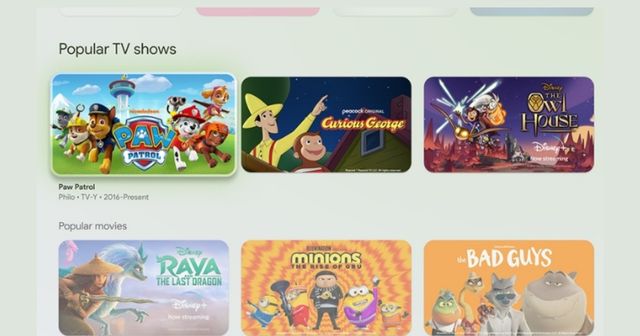 google tv kids profile new features