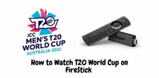 How to Watch T20 World Cup on FireStick