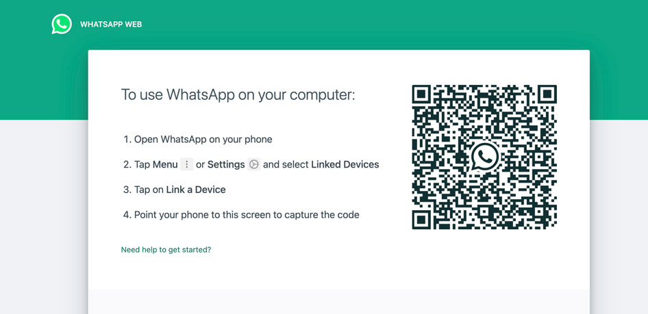 Web whatsapp on chromebook