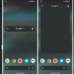 google tv android homescreen widge