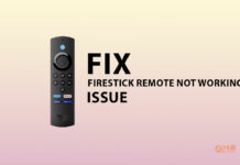 Fix Firestick Remote Not Working Issue