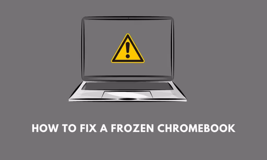 how to fix a frozen chromebook