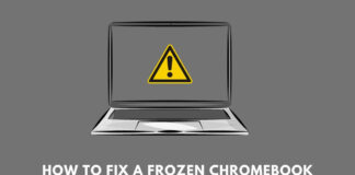 how to fix a frozen chromebook