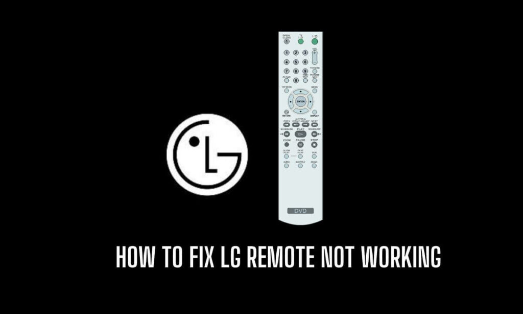 how to fix lg remote not working