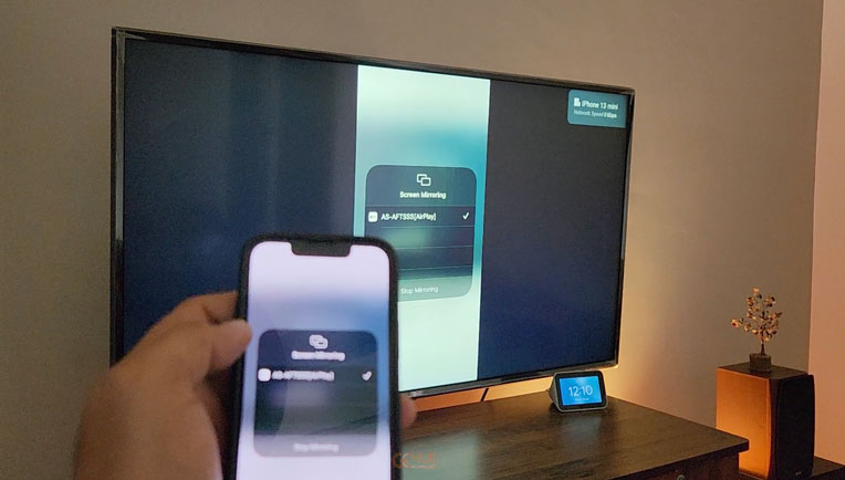 how to cast/mirror iphone on firestick?