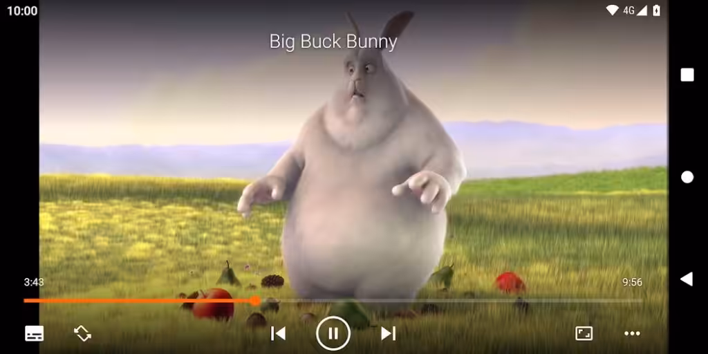 screenshot of VLC on play store