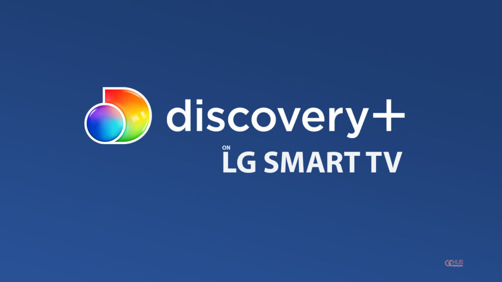 Discovery PLus on  LG Smart TV