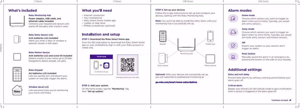 Roku Home Monitoring System SE launching soon, appears on FCC with images