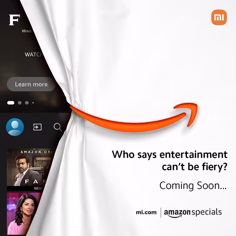 Xiaomi smart TV with Fire TV OS