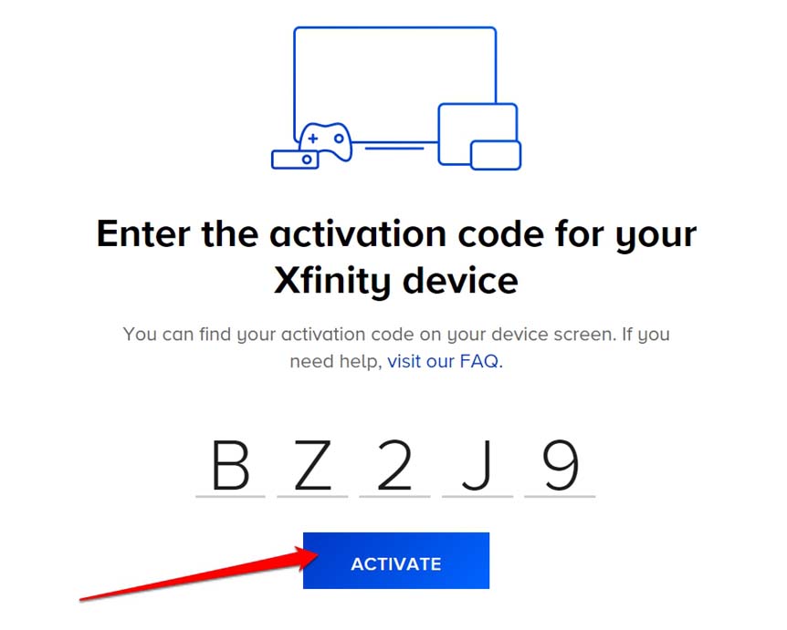 activate paramount plus on Xfinity device