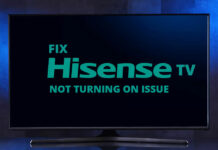 Fix hisense tv