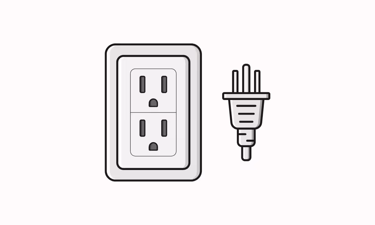 fix the power outlet