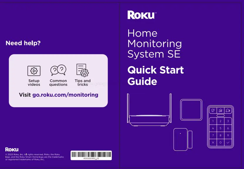 roku smart home monitoring se