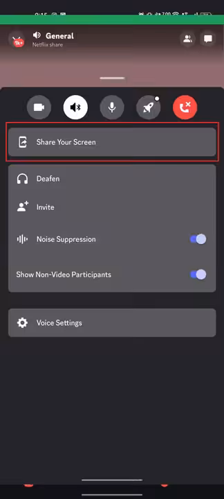 How to screen share Netflix on Discord