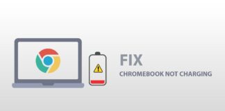 Fix chromebook not charging