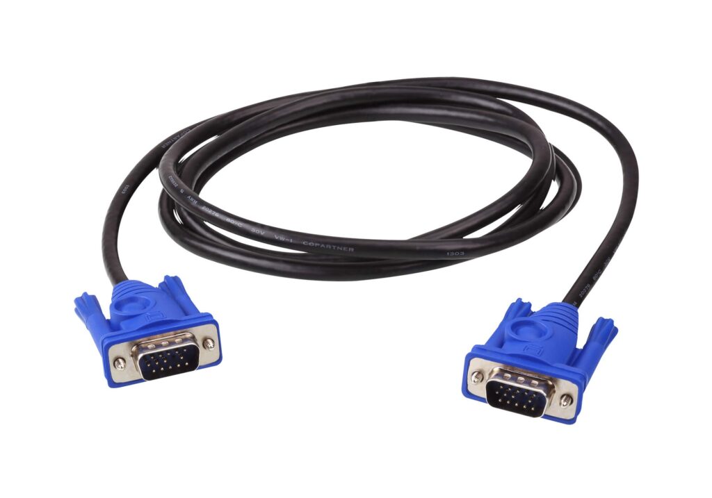 Standard VGA cable