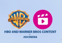 HBO Max and Warner Bros content will be available on Jio Cinema
